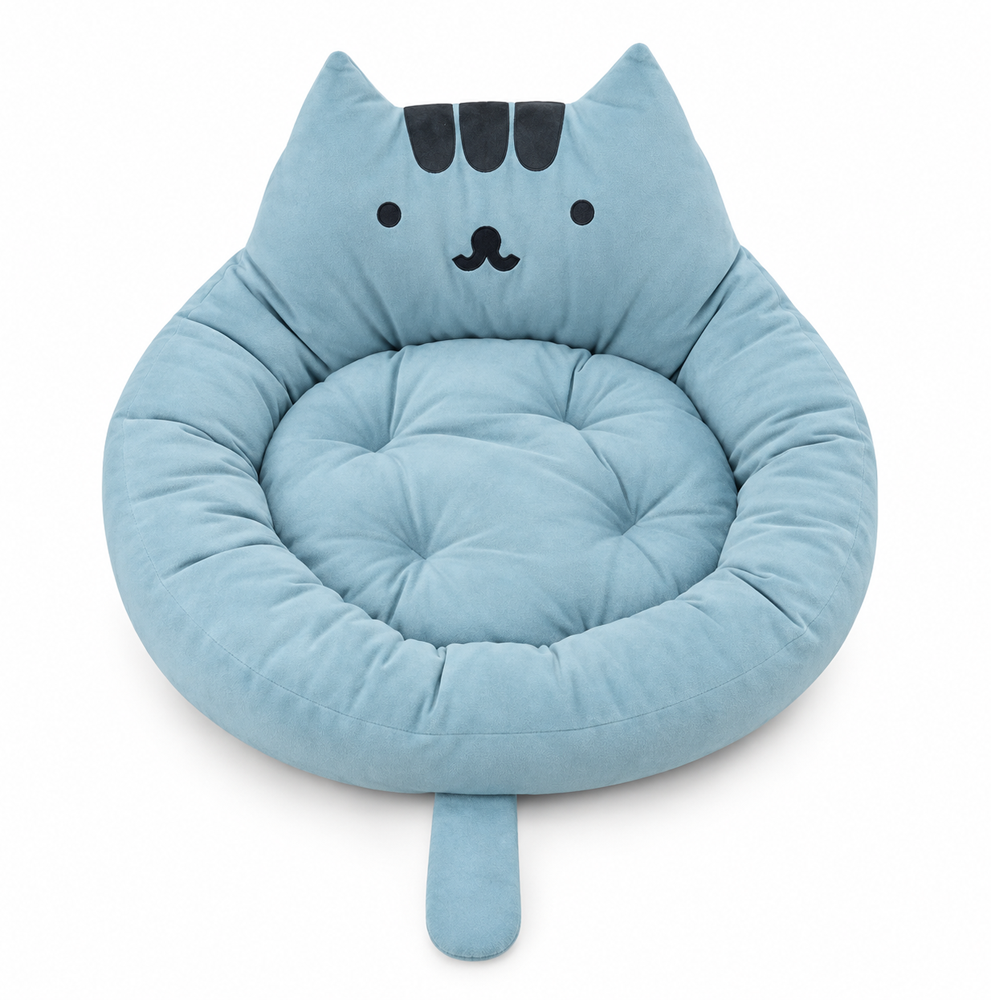 Cute Cat Donut Bed